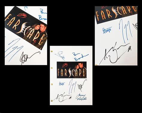 Farscape TV Script with Signatures Autographs Reprint Anthony | Etsy in ...