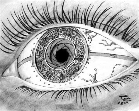 Ve más allá y descubre +++ | Steampunk art, Steampunk drawing, Eye art