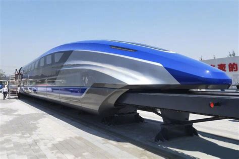 China revealed a prototype maglev train with a top speed of 600 km/h