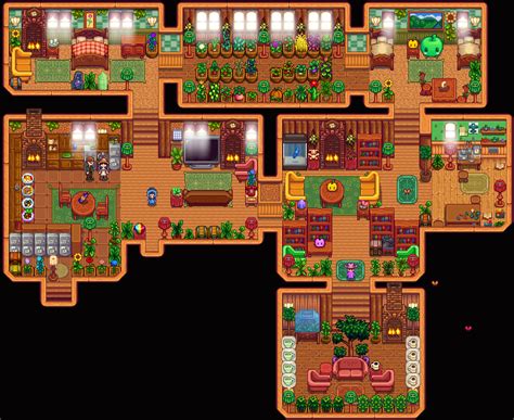 My Stardew Valley Farm House Interior : r/StardewValley