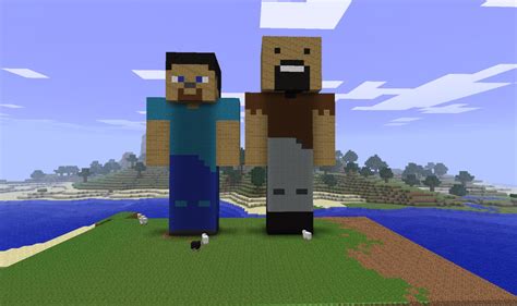 Statue of Notch Minecraft Project