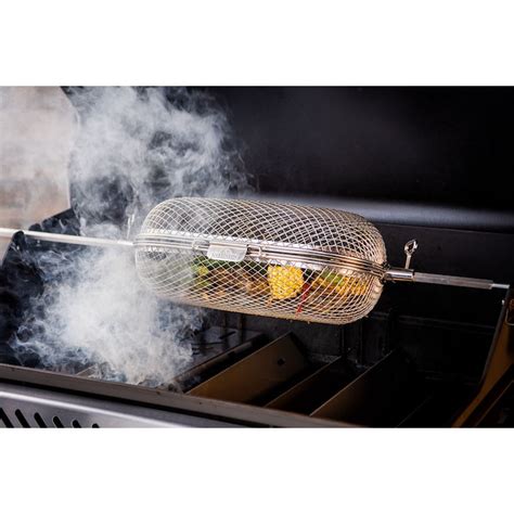 NAPOLEON Rotisserie Accessories Stainless Steel Grill Basket 64000 at ...