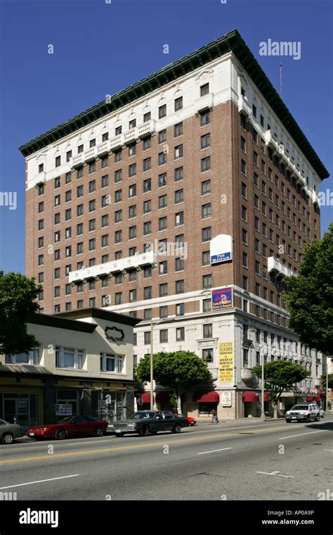 Mayfair Hotel Los Angeles Stock Photo - Alamy