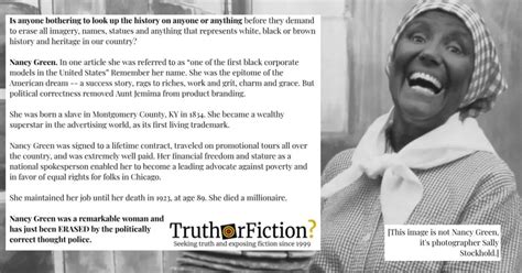 sally stockhold aunt jemima – Truth or Fiction?