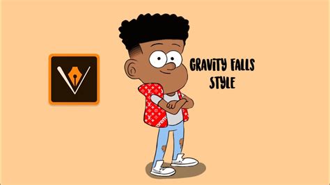 How To Make a Custom Cartoon: Gravity Falls Style! - YouTube