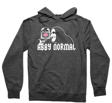 Amazon.com: Abby Normal - Teepublic Unisex Large Hoodie Classic ...