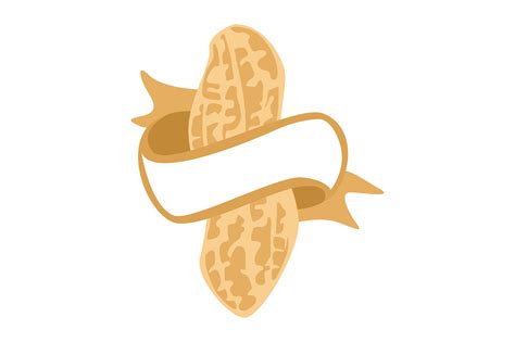 Peanut Logo Icon On Transparent Background 24033887 PNG