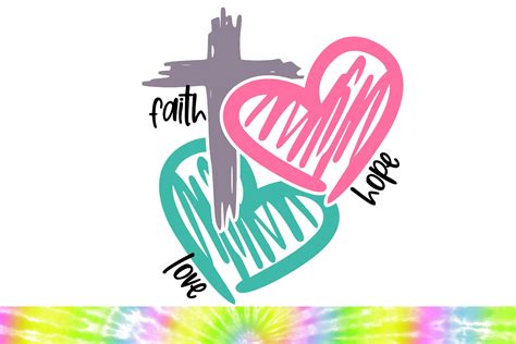 Faith Svg Love Svg Hope Svg Cross Svg Heart Svg Anchor Etsy - Photos