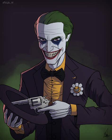 Willem Dafoe as The Joker by MrSpikeArt on DeviantArt