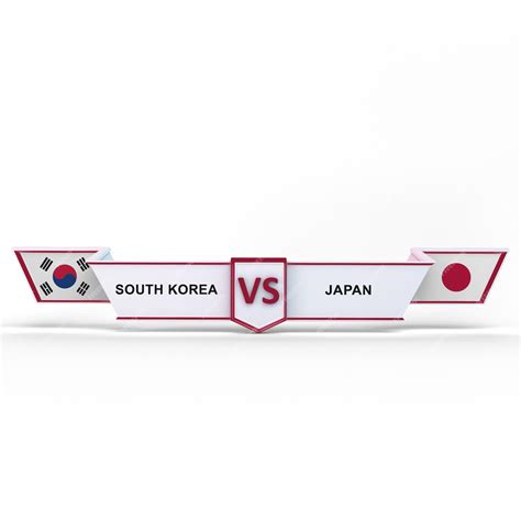 Free Photo | South korea vs japan