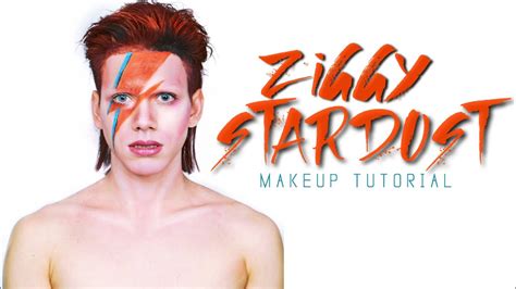 David Bowie Ziggy Stardust (Aladdin Sane) - Makeup Tutorial - YouTube