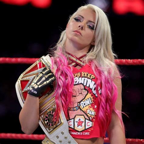 Raw Woman Champion Alexa Bliss | Wwe raw women, Raw women's champion, Alexa