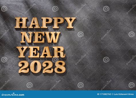 Happy New Year 2028 - Text Space Stock Photo - Image of holiday, 2028: ...