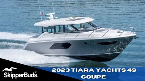 Walkthrough of the NEW 2023 Tiara Yachts 49 Coupe Yacht Tour SkipperBud's - YouTube