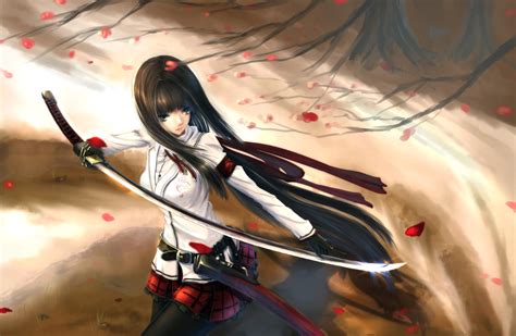 12++ Anime Girl Warrior Wallpaper - Anime Top Wallpaper