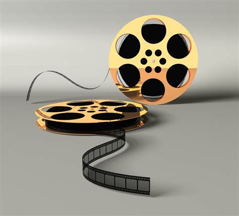 film reel 3d c4d