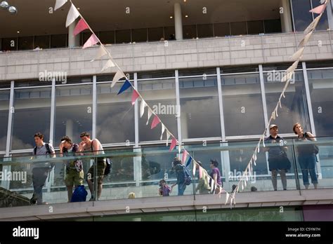 Royal Festival Hall Deck Balcony Stock Photo - Alamy