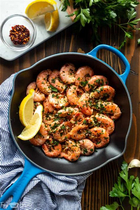 Easy Garlic Butter Shrimp - Fox and Briar