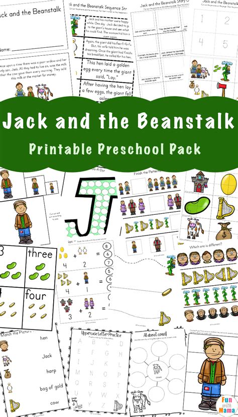 Jack And The Beanstalk Activity Sheet