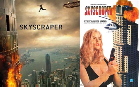 Anna Nicole Smith's 'Skyscraper' (1996) vs The Rock's 'Skyscraper' (2018) - Ultimate Action ...