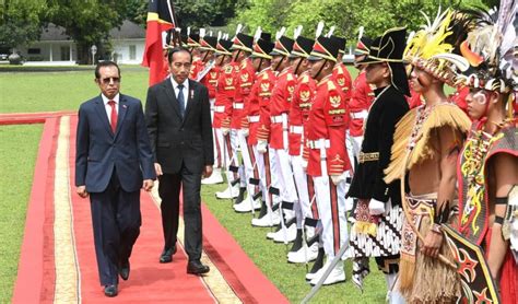 Presiden RI dan PM Timor Leste Bahas Rencana Kerja Sama di Istana Bogor