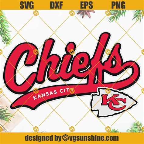 Kansas City Chiefs SVG, Chiefs SVG, Kansas City Chiefs SVG For Cricut ...