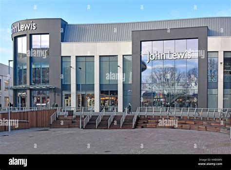 Early morning winter view John Lewis department store in Chelmsford ...