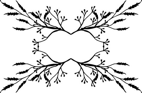 vector illustration of a floral ornament in black and white colors ...