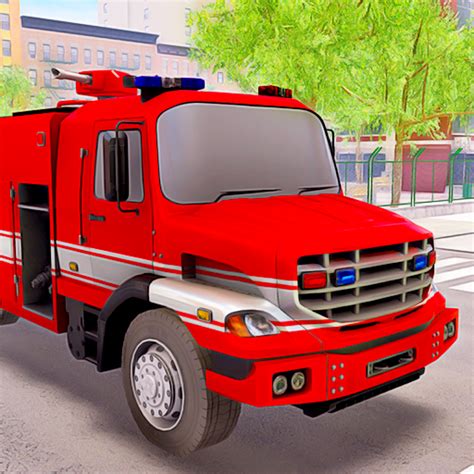 Fire Fighter Truck Emergency Rescue 3D: Fire Truck Driver Simulation ...