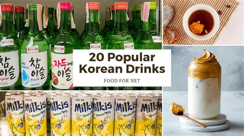 20 Popular Korean Drinks To Try And Love For Yourself | Food For Net