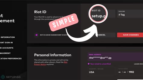 How to Change Your Riot Games Username and Tagline, riot games login ...