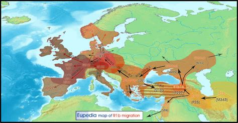 CIENCIA & RAZA - SCIENTIFIC RACE: Origins and history of Haplogroup R1b ...