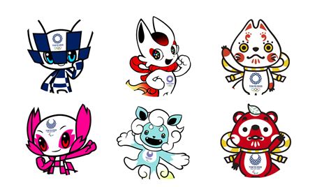 Tokyo 2020 dévoile sa présélection de mascottes - Actualité Olympique