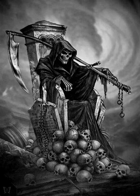 Pin by Nyx Shadowhawk on Gothic | Grim reaper art, Reaper tattoo ...