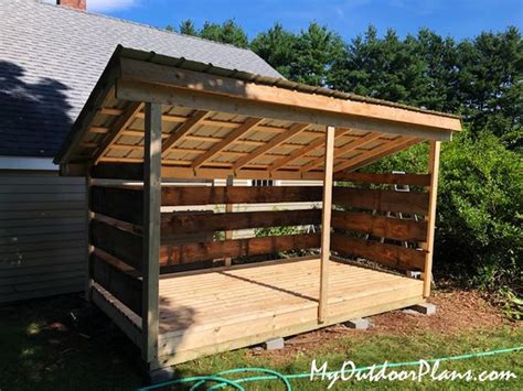 DIY 3 Cord Wood Shed | Wood shed, Diy shed, Cord wood