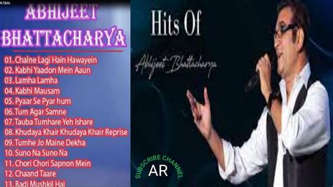 ABHIJEET BHATTACHARYA BEST ALBUM | HITS SONG | FULL ALBUM SONG ...