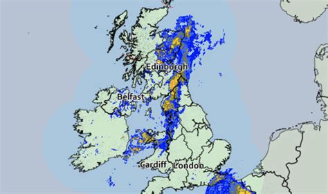 UK weather today LIVE: Met Office weather warnings as thunderstorm hits - rain radar map ...