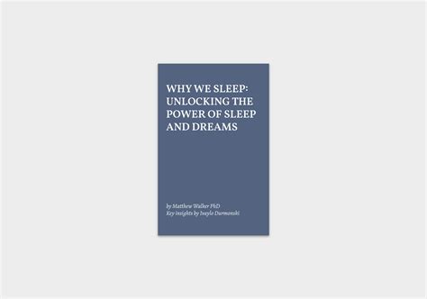 Why We Sleep by Matthew Walker [Actionable Summary] - Durmonski.com