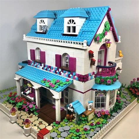 LEGO Friends Stephanie's House | Cool lego creations, Lego house, Lego ...