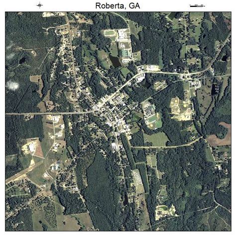 Aerial Photography Map of Roberta, GA Georgia