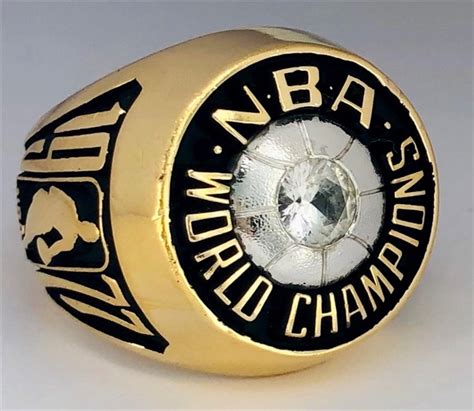 Lot Detail - Bill Walton 1977 Portland Trail Blazers NBA Championship 14k Gold Ring Made by Balfour