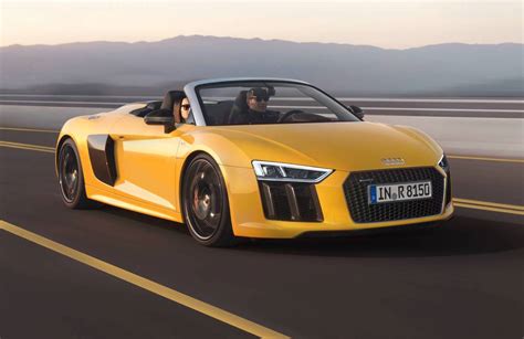 2017 Audi R8 Spyder is lighter, more powerful & more efficient ...