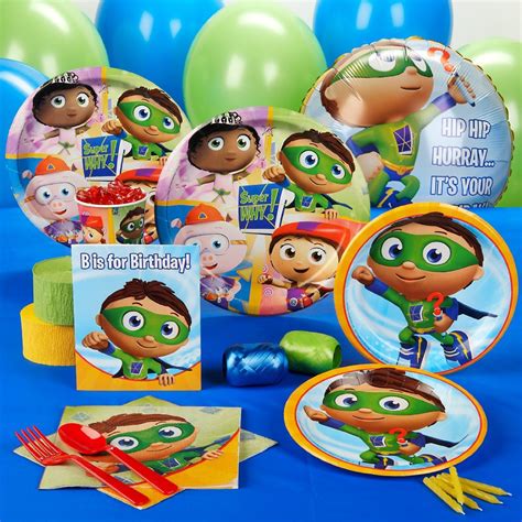 Super Why Birthday Party Supplies - Cool Stuff to Buy and Collect