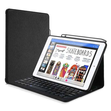 ProCase 9.7-Inch iPad Keyboard Case with Apple Pencil Holder | Gadgetsin