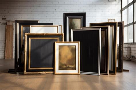 Premium AI Image | Unveiling the Grandeur Large Painting Frames for ...