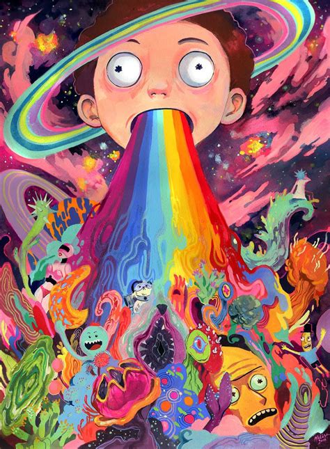 Psychedelic Rick and Morty Wallpaper - KoLPaPer - Awesome Free HD ...