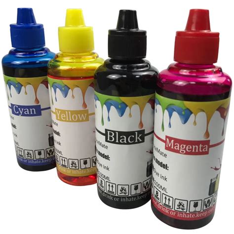 400ML Universal Refill Ink kit For HP DeskJet 3050 3050A 3054 ENVY 5530 4500 4630 Printer Ink-in ...