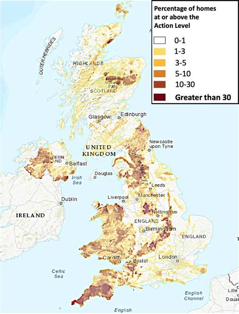 Radon maps don’t show radon levels in a specific building