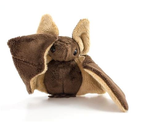 Super soft and super cute, this brown bat stuffed animal is made entirely of minky fabric. This ...