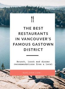 Best Gastown Restaurants - Vancouver, BC - A Local's Guide - Kaylchip